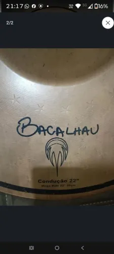 Prato Ride 22" Série Bacalhau