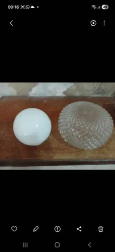 Vende-se lote de diversas luminárias
