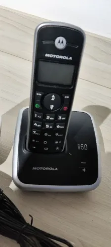 Telefone sem fio Motorola, com uma base adicionar