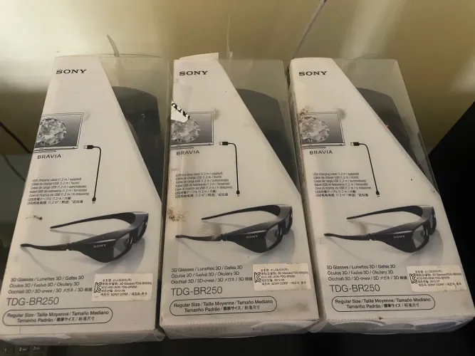 Óculos 3D Sony TGD-BR250