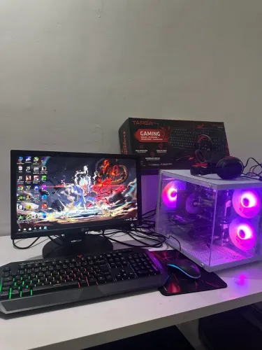 Pc Gamer Xeon, 16Gb, RTX3050 6Gb Completo