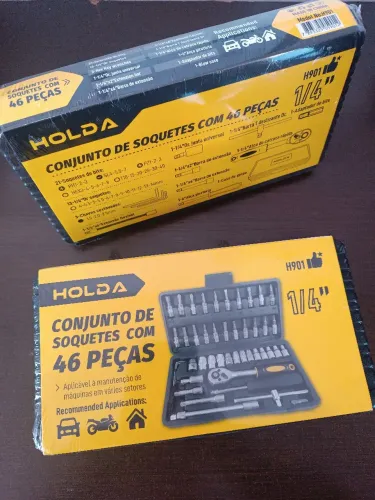 Kit ferramentas catraca 46 peças