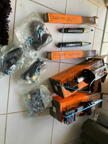Kit completo de suspensão Fiat palio 2001 a 2016