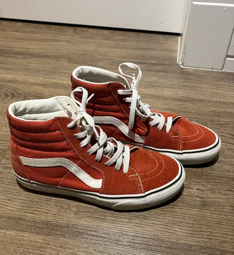 Tênis Vans Sk8-Hi Vermelho Tamanho 37