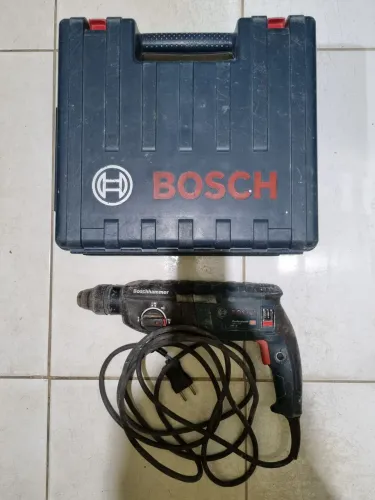 Martelete Perfurador Rompedor Bosch GBH 2-24 D 220V com Maleta e 7 Brocas Impacto 2.7J