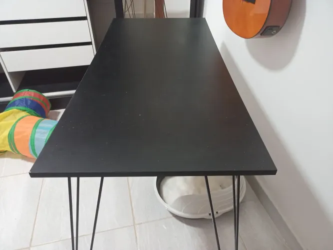 Mesa preta 110x50