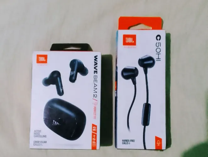 Jbl wave beams 2 e fone jbl harman - novos lacrados