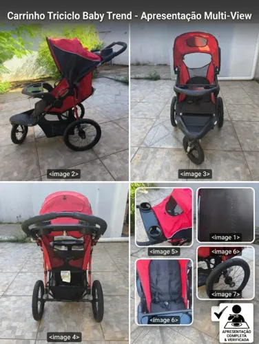 P/ Crianças e Bebê - 2 carrinhos, berço portatil, 2 cadeirinha p/ carro, cadeira alimenta