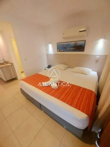 Atlântica Imóveis tem excelente Flat para Locação na Imbetiba, Macaé- RJ