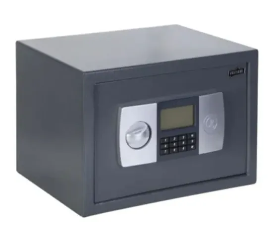 COFRE DE SEGURANÇA 35x25x25CM COM PAINEL LCD COM CHAVES CHUMBADORES E MANUAL