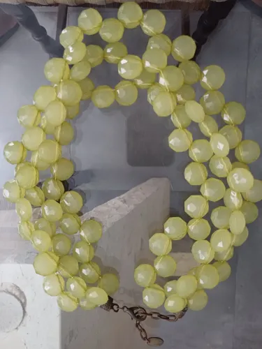 Colar Cacho de Uva Verde Clássico 