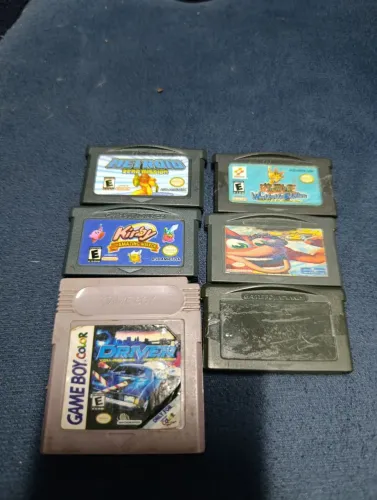 Lote jogos Gameboy