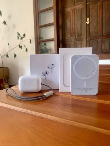 Kit Fone Bluetooth + Power Bank Magnético 5000mAh | Novo