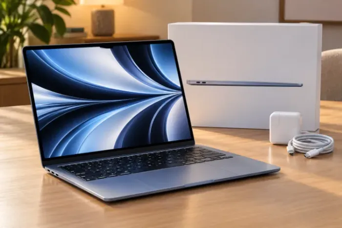 MacBook Air 13 M5 16GB 1TB Meia-noite - Novo Lacrado