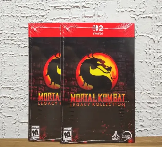 Mortal Kombat Legacy Kollection Switch 2 Lacrado (Aceitamos seu jogo usado com pagamento)