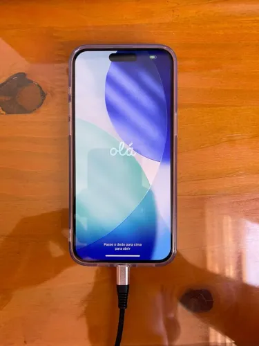 Iphone 15 Pro Max Esim com capinha e policula 256Gb sem riscos 84% de saude de bateria