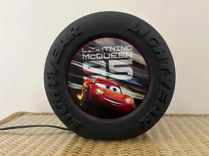 Luminária Disney Pixar Mcqueen