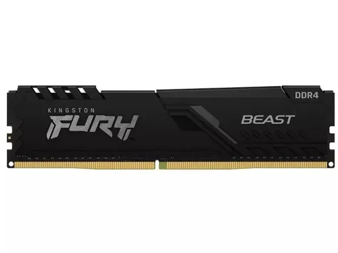 Memória Kingston Fury Beast 16GB DDR4 2666MHz