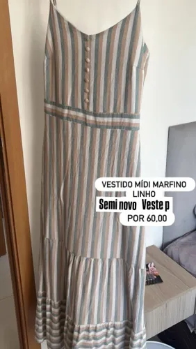 Vestido de linho tenho P