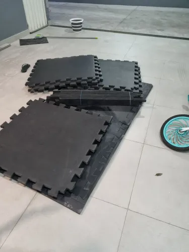 10 placas de tatame 20mm com borda