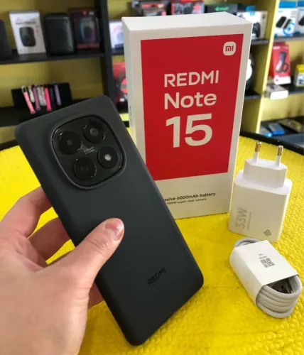 REDMI NOTE 15 BLACK 256 gigas Seminovo Aceito propostas Acompanha capa e carregador.