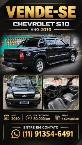 Chevrolet S10 P-up Advant. 2.4/2.4 MPFI F.power CD 2010