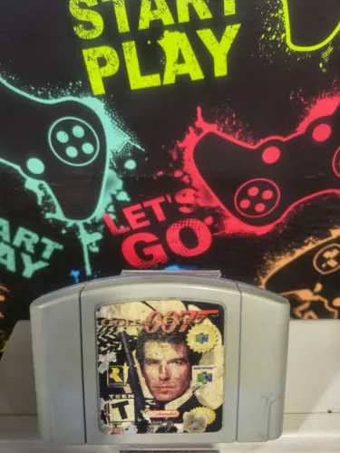 Jogo 007 Goldeneye de Nintendo 64 Original Funcionando Perfeitamente (Testado)