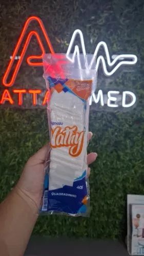 Algodão Quadrado 40g - Nathy