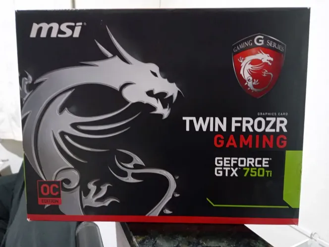 Placa de video Gtx750ti