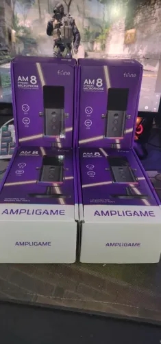 Microfone Dinâmico Fifine AM8 Lacrados