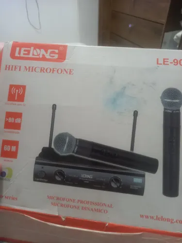 Microfone profissional sem fio