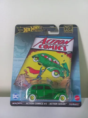 Hot Wheels Premium Action Comics #1 - Action Sedan. 