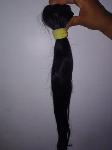 Cabelo humano tic tac confeccionada 