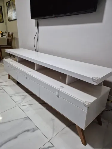Rack de Sala com gaveteiros