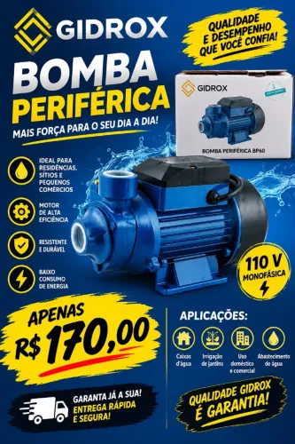 Vende-se bomba periférica ,110V