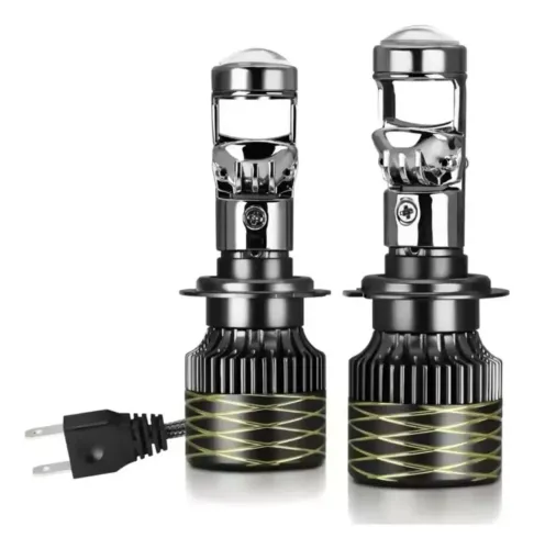 LED Projetor H7 Ultra 30.000 Lumens - Super Branco 6500K | Canhão