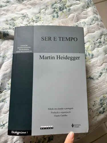 Ser e tempo - Heidegger (alemão e português)