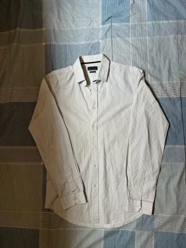 camisa social manga longa zara man