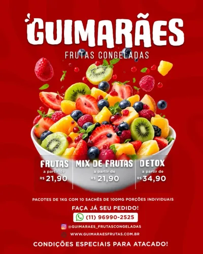 FRUTAS CONGELADAS GUIMARÃES