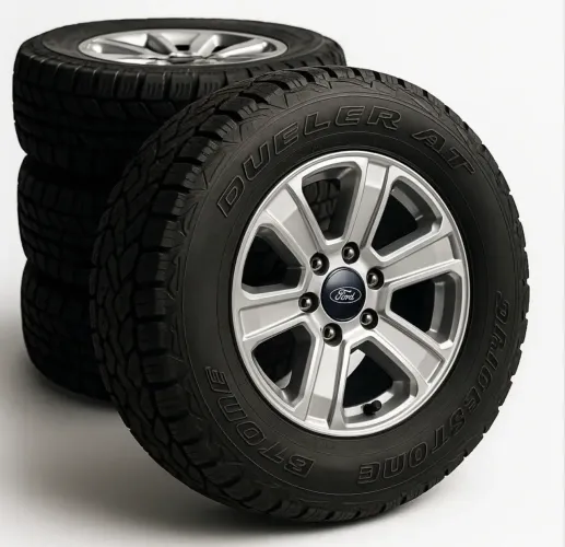 Kit roda + pneus . Originais e zero da Ford Ranger
