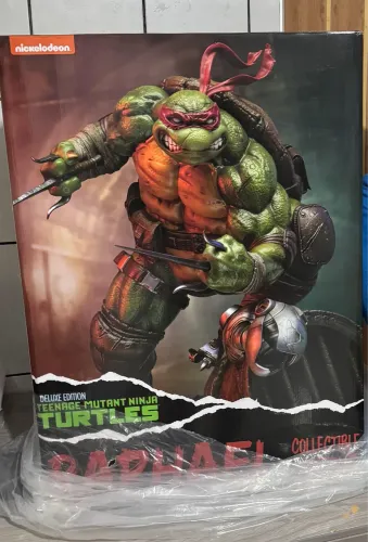 Raphael tartarugas ninja, escala 1/3 da PCS 