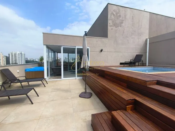 Cobertura para aluguel no Panamby ! Condominio Clube! 5 vagas