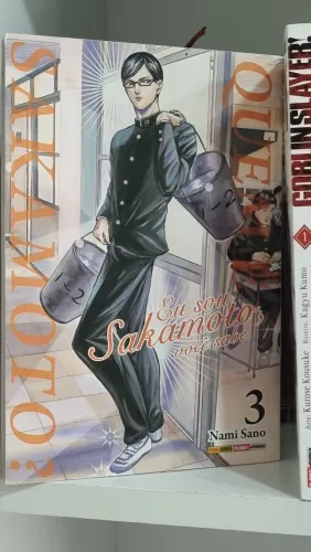 Mangá eu sakamoto, você sabe.