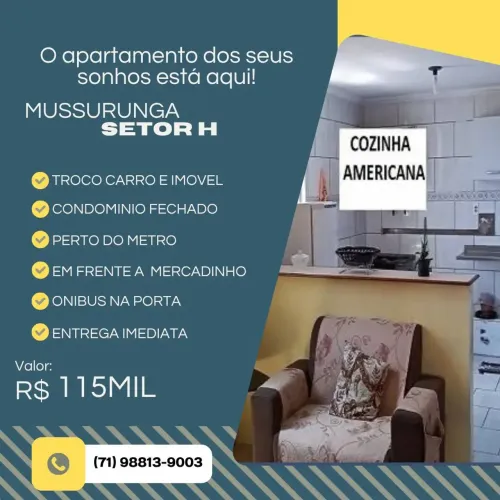 Casa à venda, MUSSURUNGA, Salvador, BA