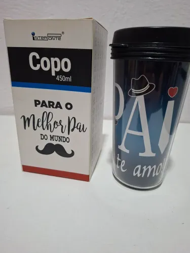 Copo 450 ml "Para o melhor pai do mundo"