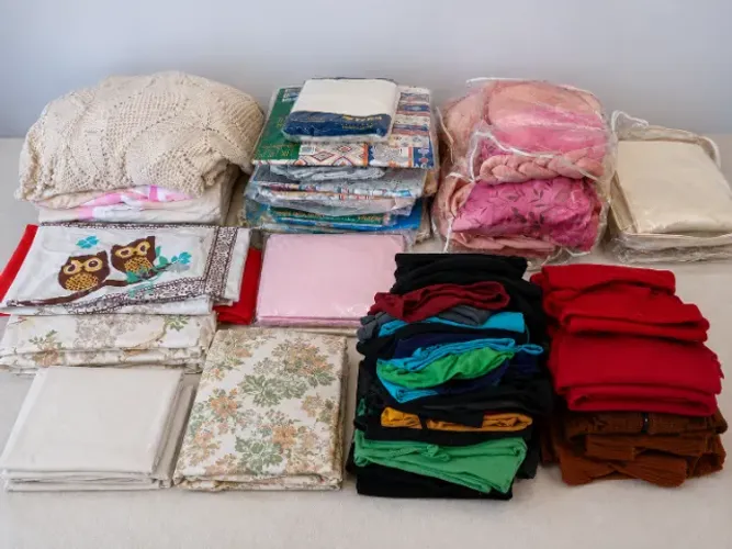 Lote 72 Peças: Roupas Adulto + Roupas Cama Solteiro/Casal - 20 Lacradas