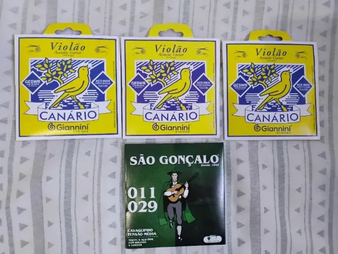Cordas pra Violão e Cavaquinho (Leia o anúncio)