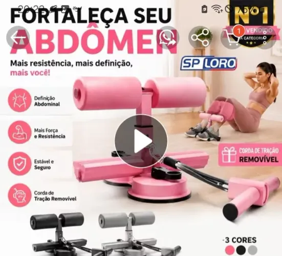 Vende -se Aparelho abdominal