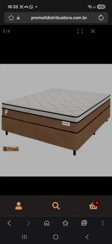 Conjunto Smart smart flex ag de Molas Ensacadas 138x188X72 berge - Plumatex
