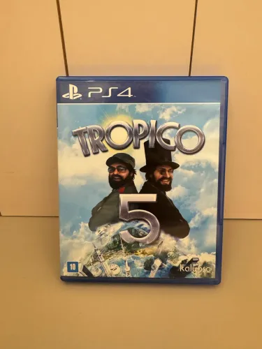 Trópico 5 PS4 - vendo ou troco